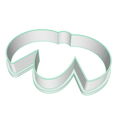 Beruška plastové vykrajovátko