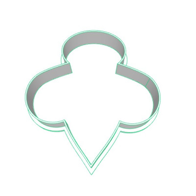 Včela 2 plastové vykrajovátko