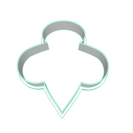 Včela 2 plastové vykrajovátko