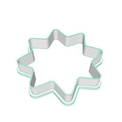 Sluníčko plastové vykrajovátko