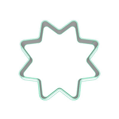 Sluníčko plastové vykrajovátko