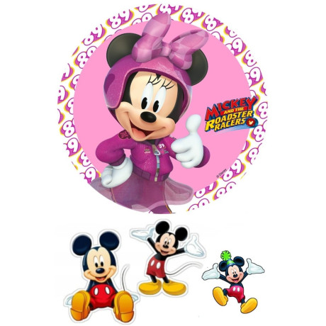 Mickey Race č.1 jedlý papír