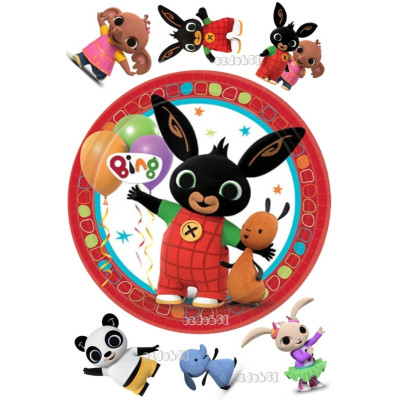 Zajíček BING č.1 - jedlý papír