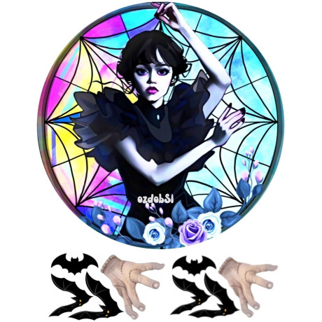 Wednesday č.1 jedlý papír