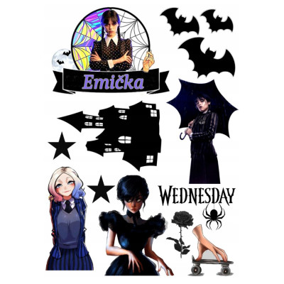 Wednesday č.11 jedlý papír