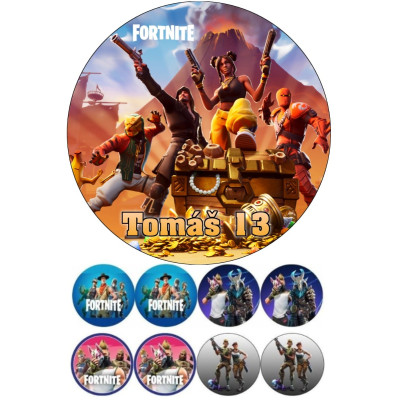 Fortnite č.1 - jedlý papír