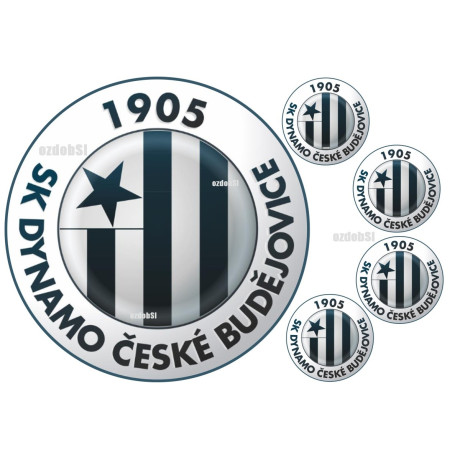 SK Dynamo České Budějovice 2 - jedlý papír