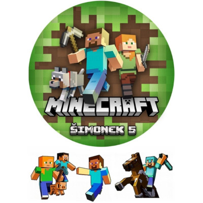 Minecraft č.5 jedlý papír