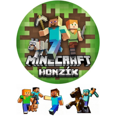 Minecraft č.5 jedlý papír