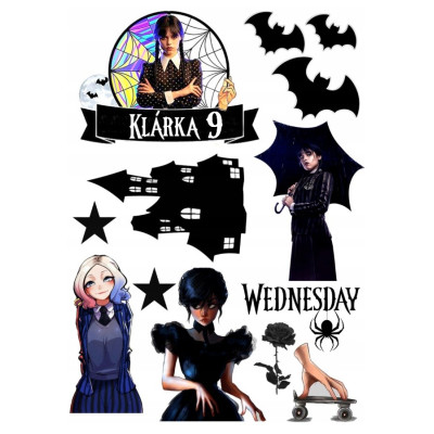 Wednesday č.11 jedlý papír