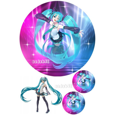 Hatsune Miku - jedlý papír