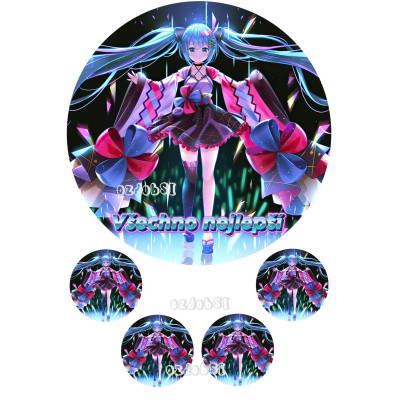 Hatsune Miku 2 - jedlý papír