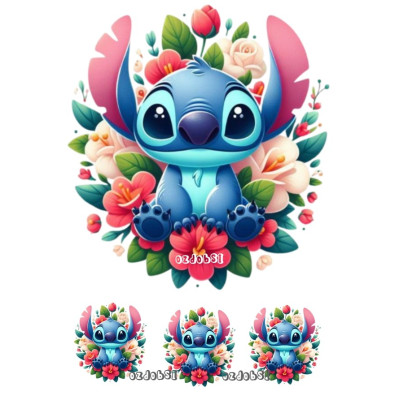 Lilo a stitch č.5 - jedlý papír 