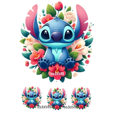 Lilo a stitch č.5 - jedlý papír 