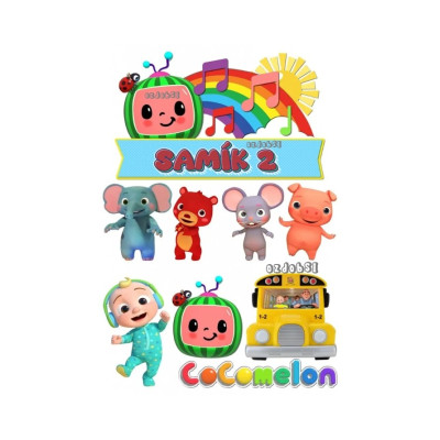 COCOMELON č.1 - jedlý papír