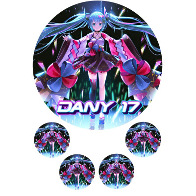 Hatsune Miku 2 - jedlý papír