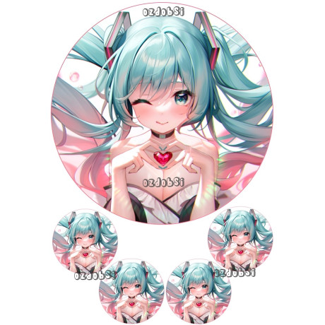 Hatsune Miku 3 - jedlý papír