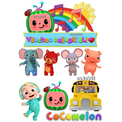 COCOMELON č.1 - jedlý papír