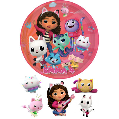 Jedlý papír Gabbi – mix obrázků A4 | Dortová dekorace