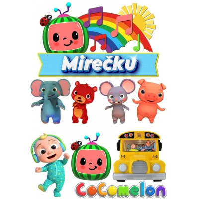 COCOMELON č.1 - jedlý papír