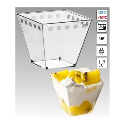 Pohárek PET Cubino 210ml 10 Ks