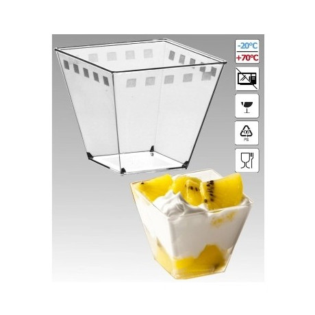 Pohárek PET Cubino 210ml 10 Ks