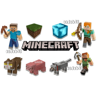 Minecraft č.13 jedlý papír 