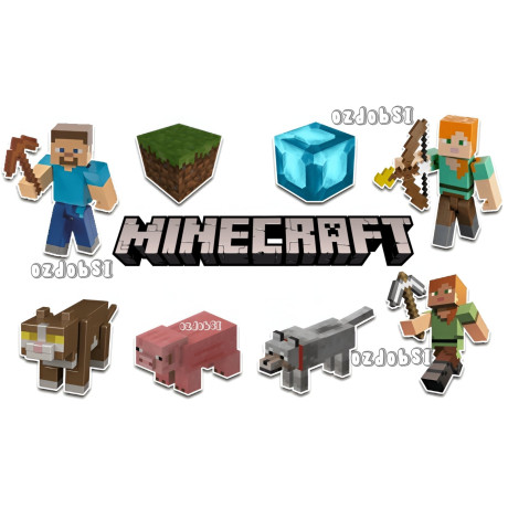 Minecraft č.13 jedlý papír 