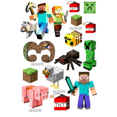 Minecraft č.14 jedlý papír 