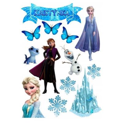 Ledové království 16 - jedlý papír 