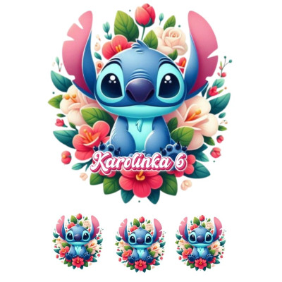 Lilo a stitch č.5 - jedlý papír 