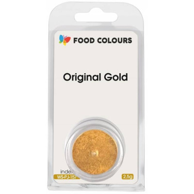 Zlatá - prachová perleťová barva