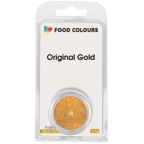 Zlatá - prachová perleťová barva