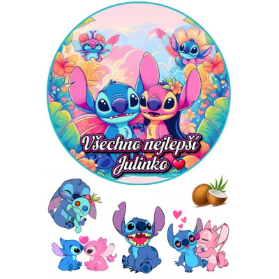 Lilo a stitch č.7 - jedlý papír