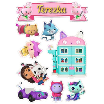 Jedlý papír Gabbi – mix obrázků A4 | Dortová dekorace