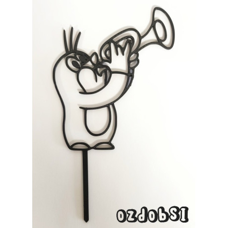 Krteček 3 - plastový zápich