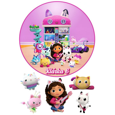 Jedlý papír Gabbi – mix obrázků A4 | Dortová dekorace