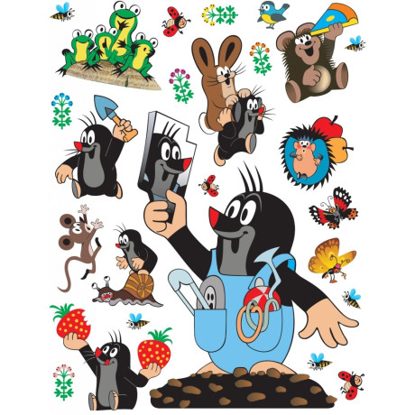 Krteček 1 - jedlý papír 