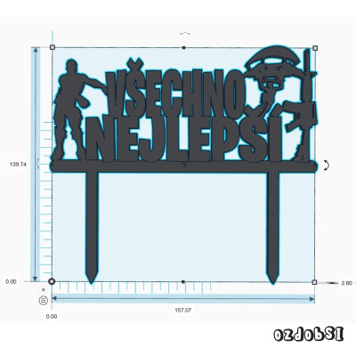 FORTNITE Všechno nejlepší velký zápich