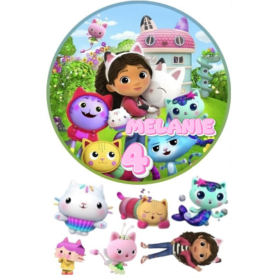 Jedlý papír Gabbi – mix obrázků A4 | Dortová dekorace