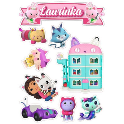 Jedlý papír Gabbi – mix obrázků A4 | Dortová dekorace