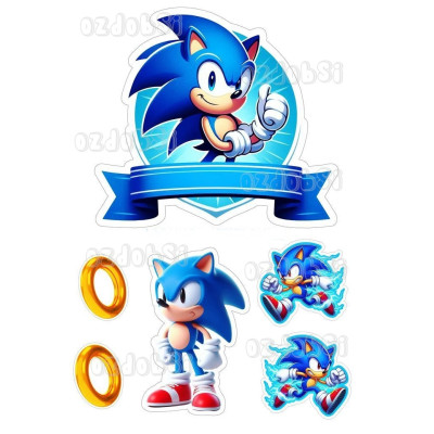 Sonic 5 - jedlý papír