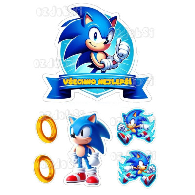 Sonic 5 - jedlý papír