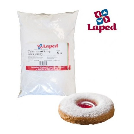 Cukr moučkový extra jemný (podsypový) Laped 500g