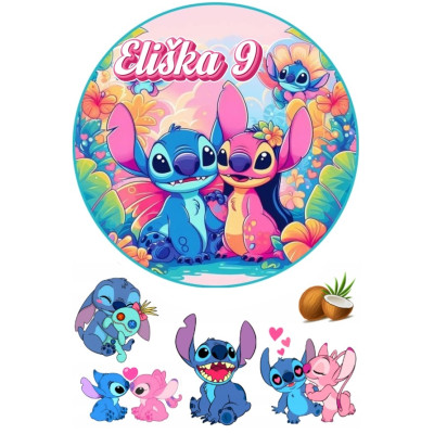 Lilo a stitch č.7 - jedlý papír