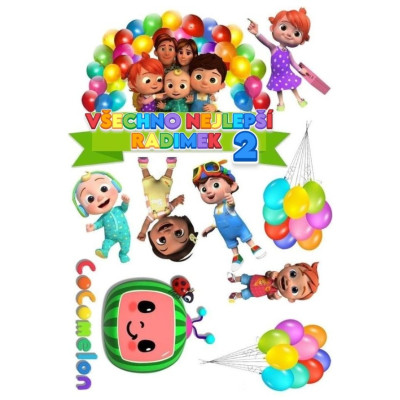 COCOMELON č.3 - jedlý papír 