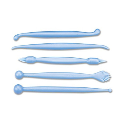 Sada modelovacích kostic modrá (5 ks)