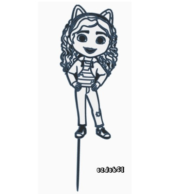 Gabbi  - plastový zápich