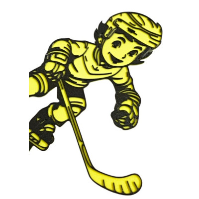 Hokejista 3 - plastový zápich