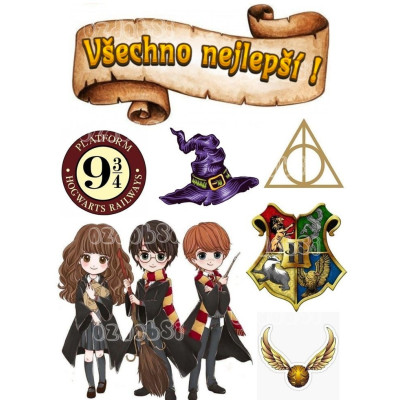 Harry Potter č.3 - jedlý papír